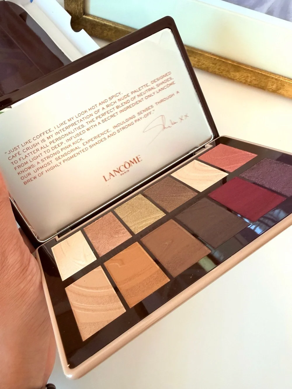 Lancôme Idôle Café Crush Nude Eyeshadow Palette